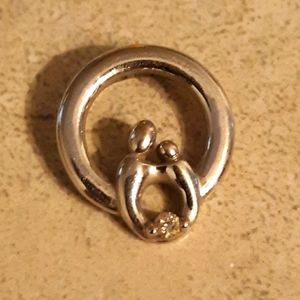 White gold Mother and child